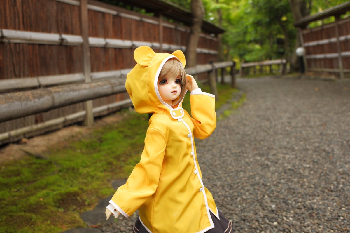 くま耳レインコートセット」のご紹介♪ |