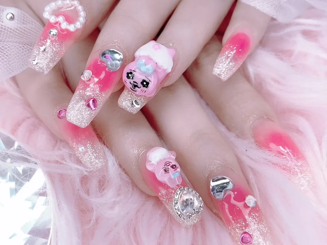 地雷系 | 北海道札幌市中央区の狸小路のネイルならDoll Nail 札幌店