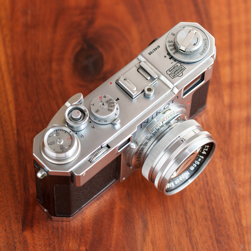 Nikon S2+Nikkor-S.C 50mm f/1.4 【OH済み】 – Doppietta-Tokyo