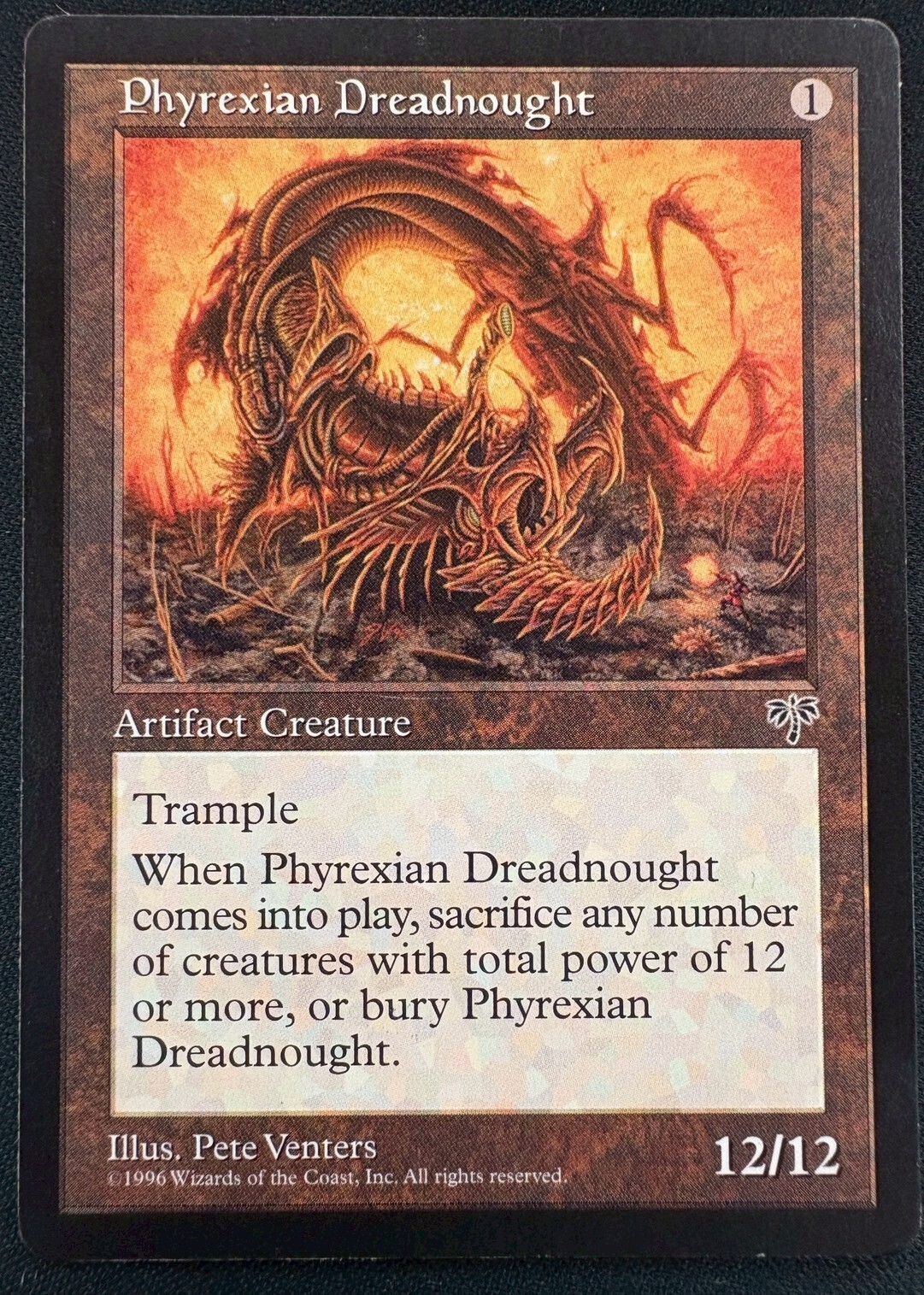 MIR)Phyrexian Dreadnought(inked)(MP)(EN)/ファイレクシアン