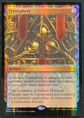 三なる宝球⁄Trinisphere FDN 三なる宝球 / Trinisphere MTG DST日本語