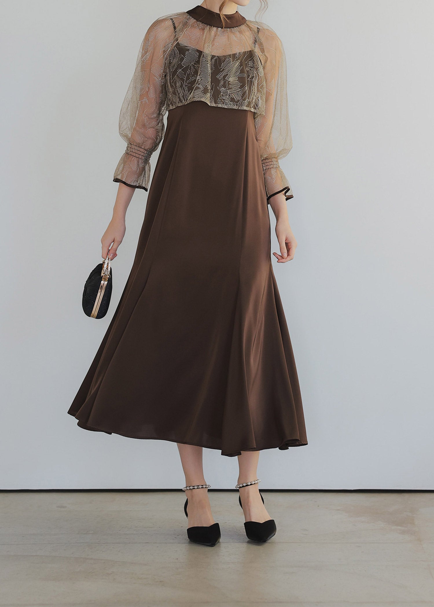 リーフブラウスセットドレス|Dorry Doll