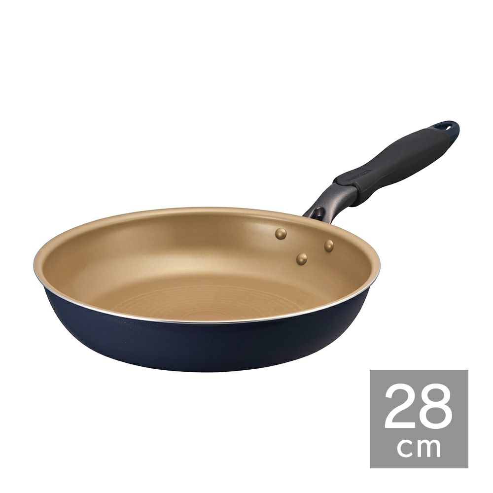 evercook α (エバークック アルファ) IH対応 フライパン 28cm レッド 2