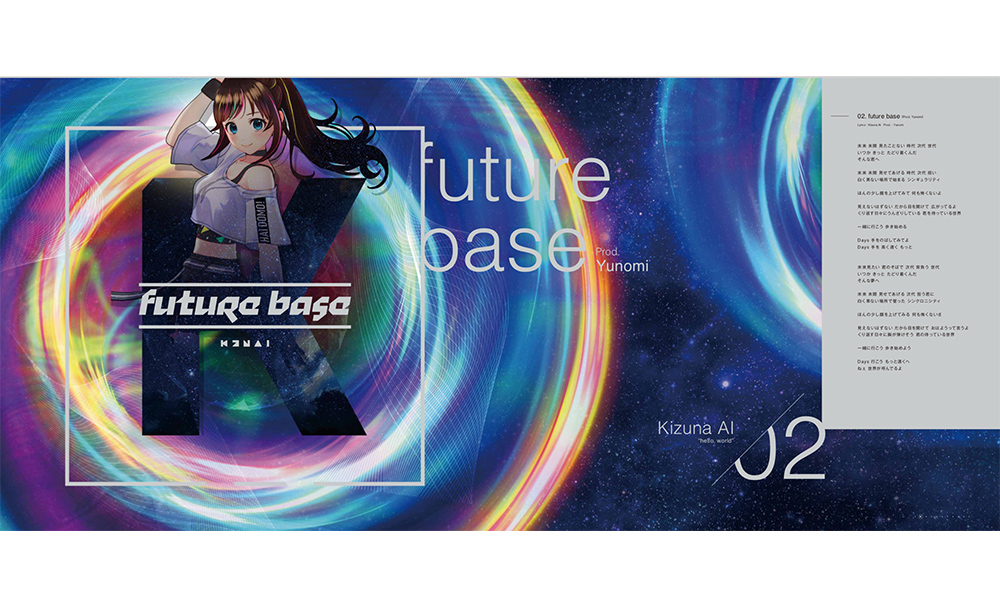 Kizuna AI 1st Album “hello, world” | WORKS | dotMP inc