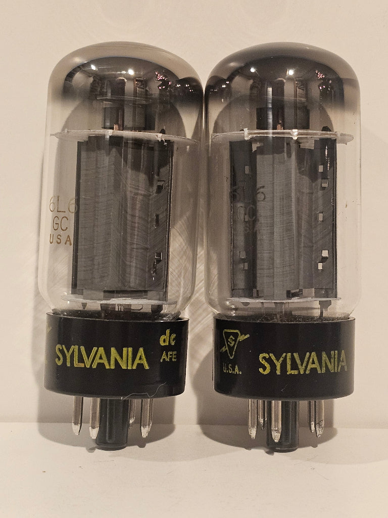 Matched Pair NOS Sylvania 6L6GC – Doug's Tubes