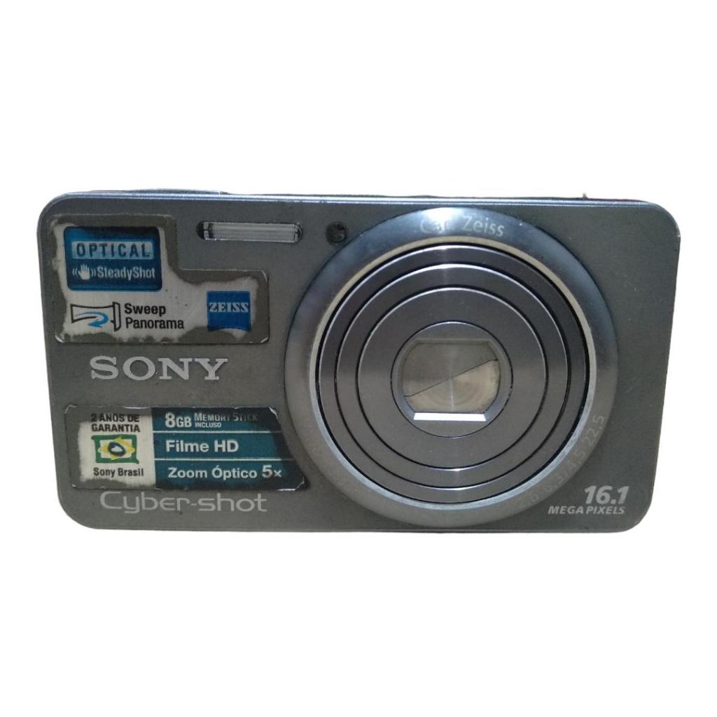 Câmera Digital Sony Cyber-Shot DSC-W570 16.1MP 5x com bateria+