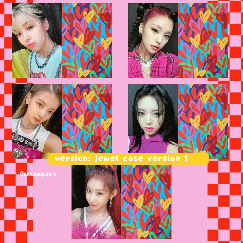 Photocard Kpop Itzy Crazy in Love - VALOR POR UNIDADE- Fanmade