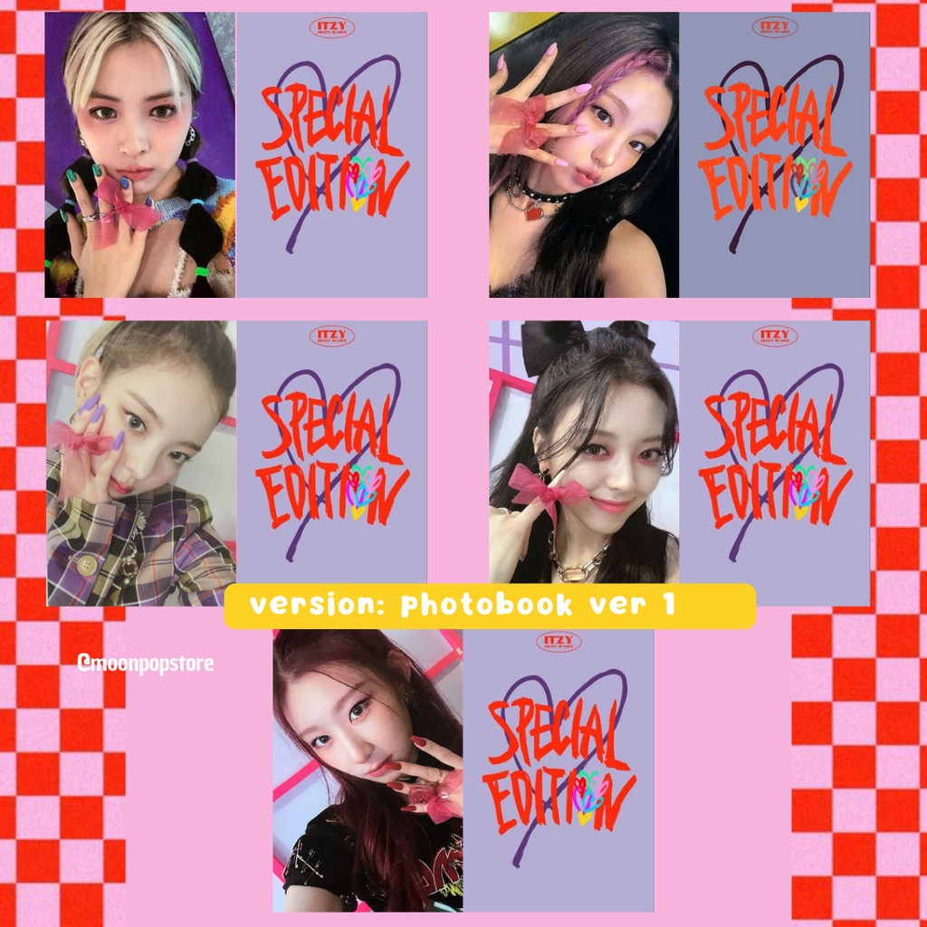 Photocard Kpop Itzy Crazy in Love - VALOR POR UNIDADE- Fanmade