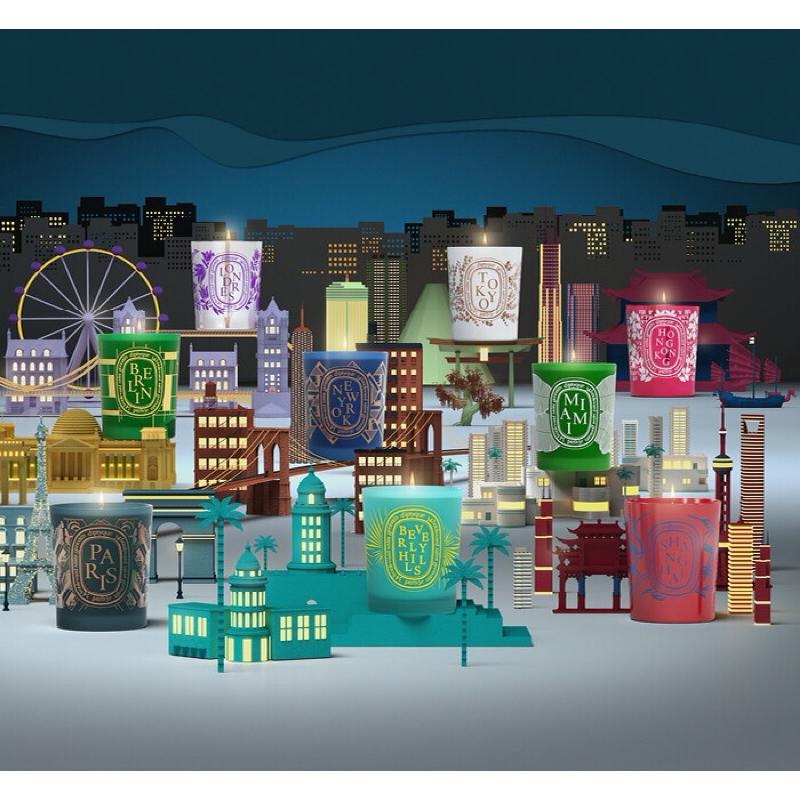 Hiro;)】ディプティック シティキャンドル 上海 シャンハイ