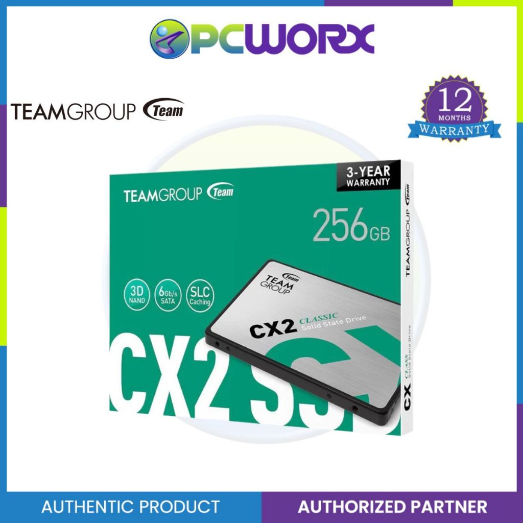 TEAM GROUP CX2 Classic 1TB | 512GB | 256GB SSD 2.5