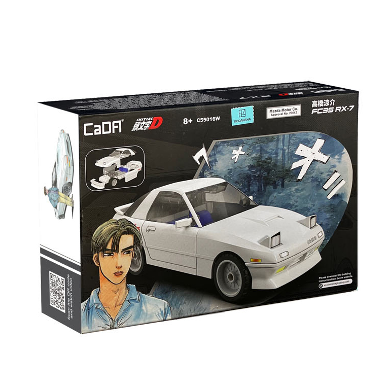 頭文字D リアルボディキット 高橋涼介 RX-7 FC3S – 名城・伝統美