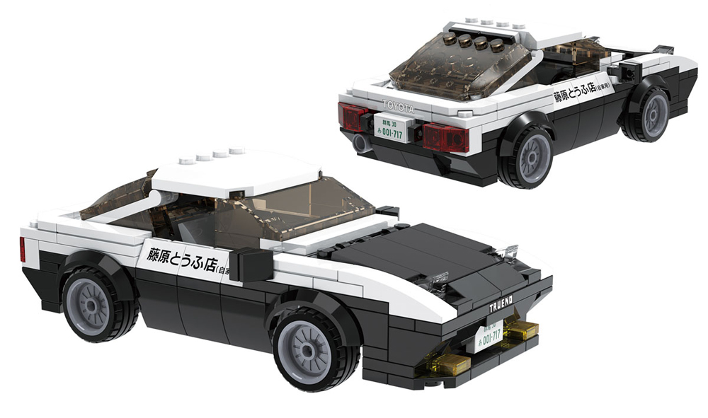 頭文字D ブロックキット 藤原拓海 AE86 TRUENO – 名城・伝統美
