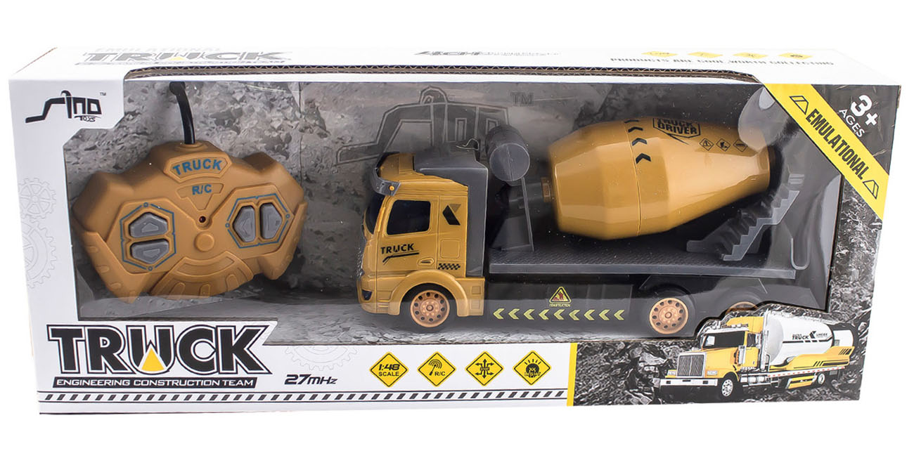 4CH】1/48 ミキサー車 – 名城・伝統美 プラモデル | 童友社公式