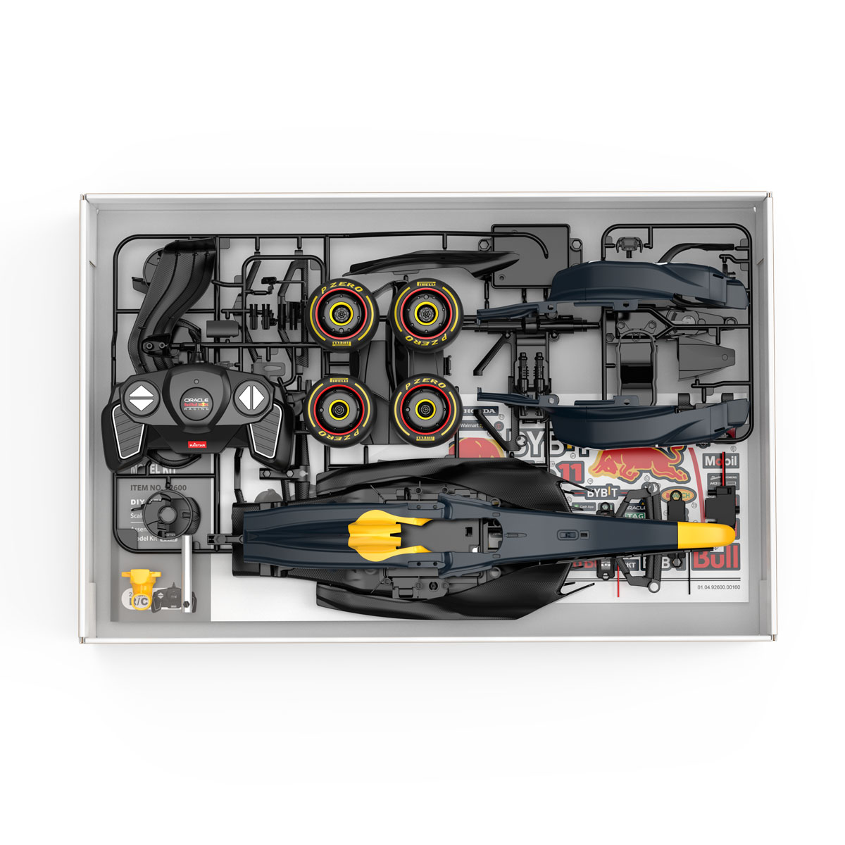 1/16 プラモデルキットR/C レッドブル F1 RB19 – 名城・伝統美