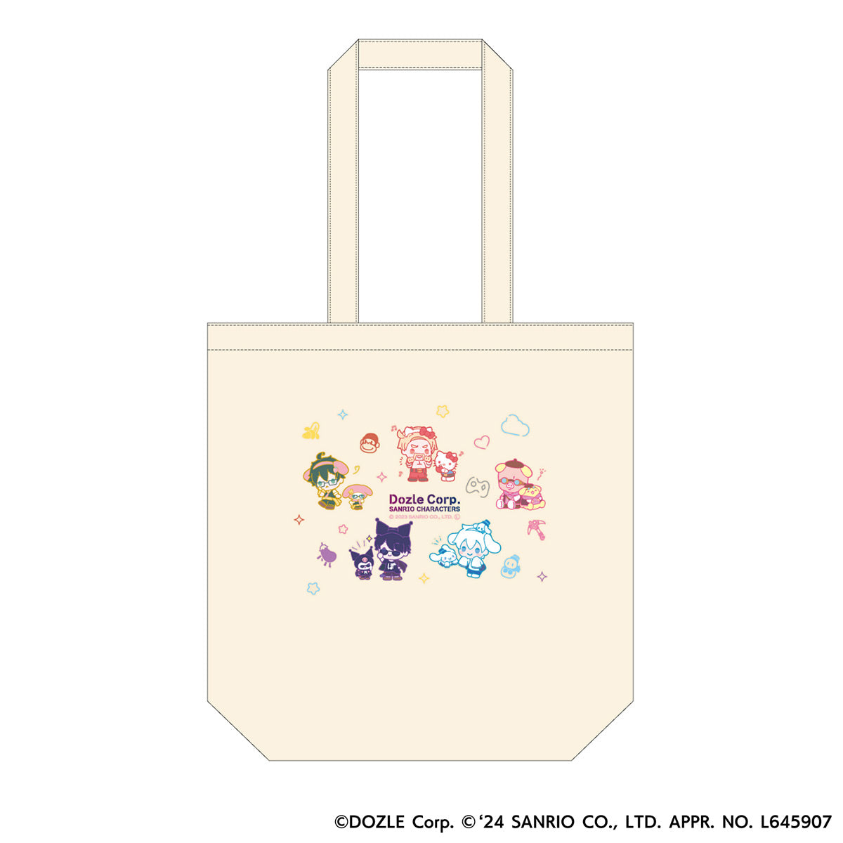 ドズル社サンリオキャラクターズコラボ トートバッグ – ドズル社ストア