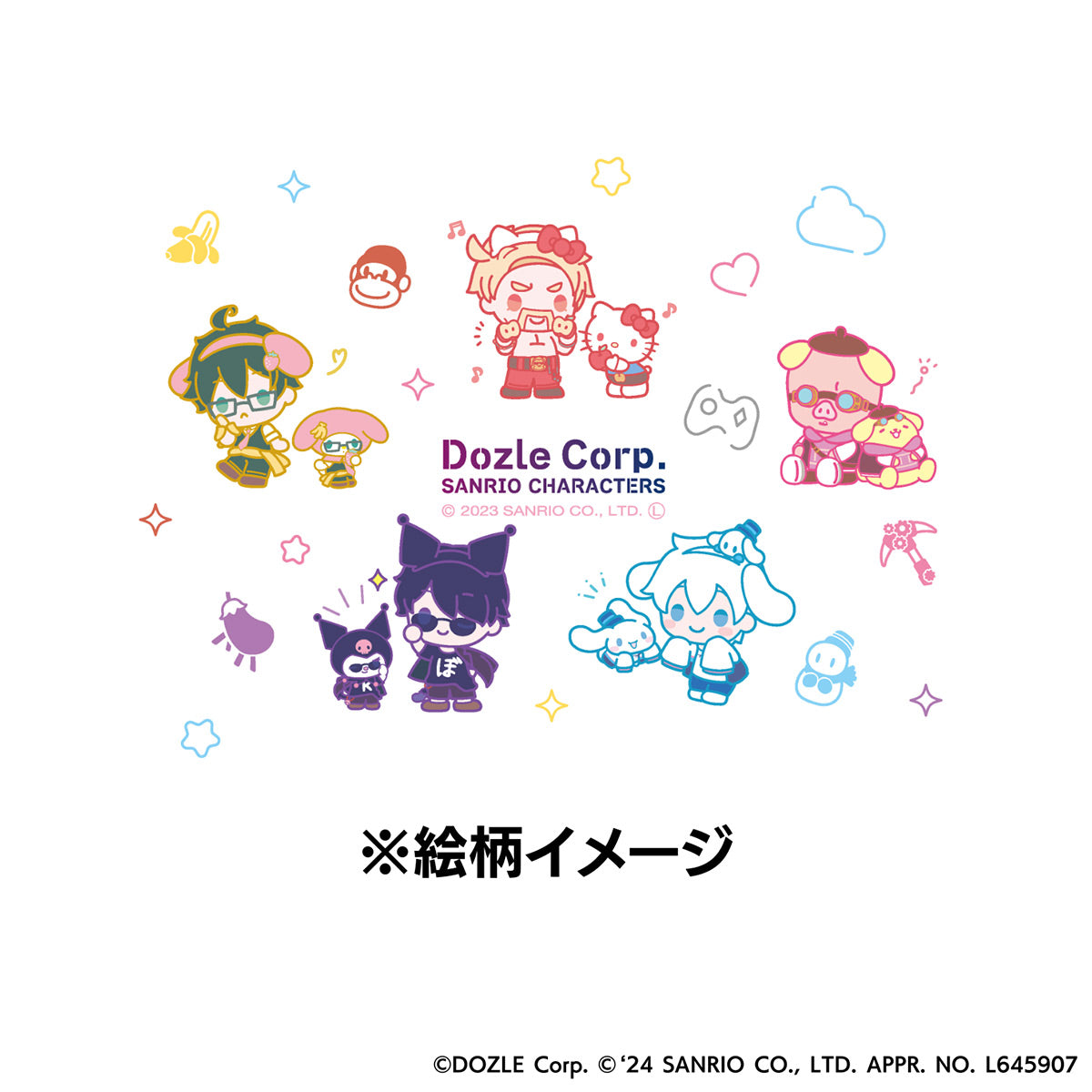 ドズル社サンリオキャラクターズコラボ トートバッグ – ドズル社ストア