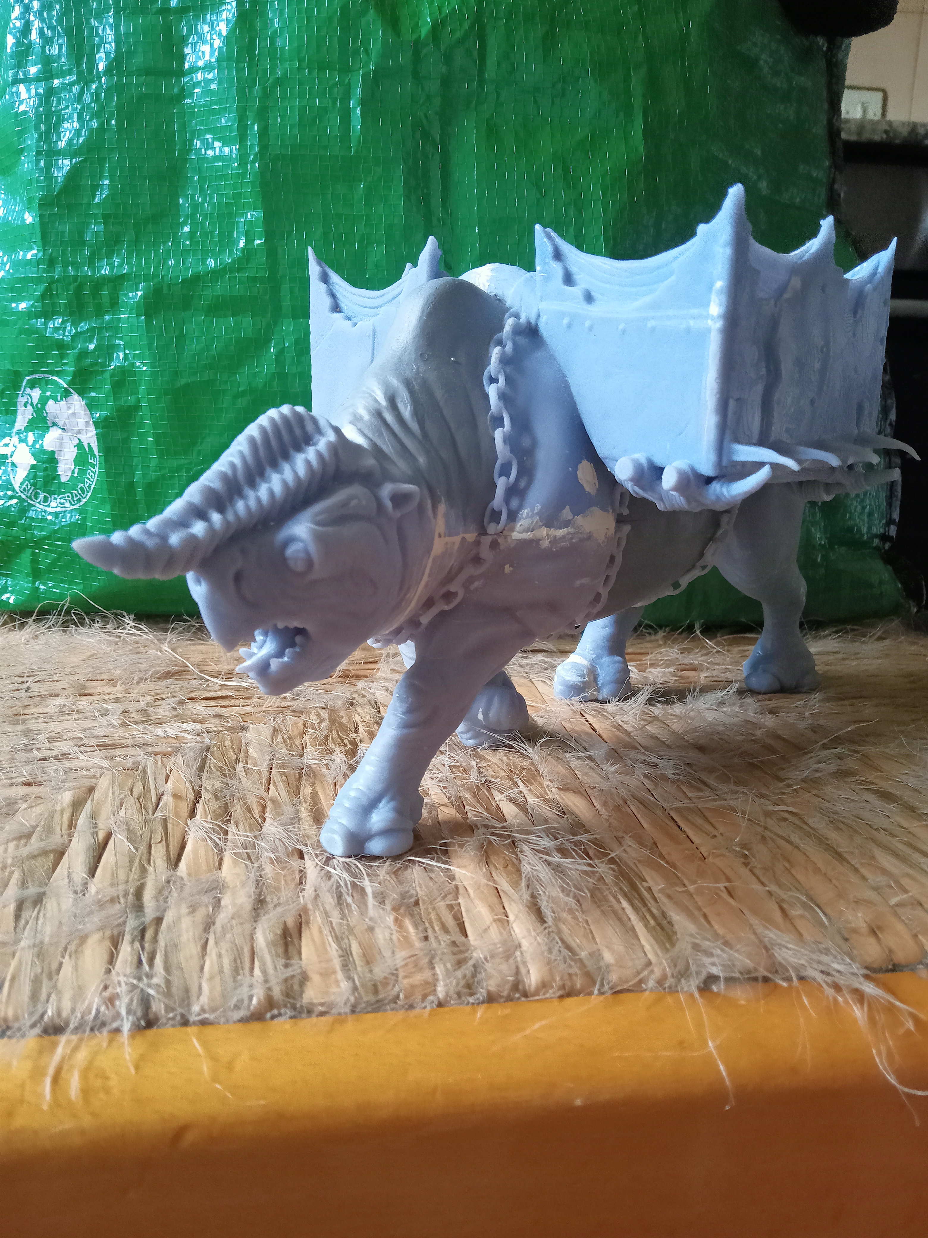 3D Print of The Great Beast of Gorogoth (monster) from the lord of