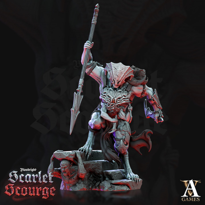 3D Printable Bloodright - Scarlet Scourge - Bundle by Archvillain