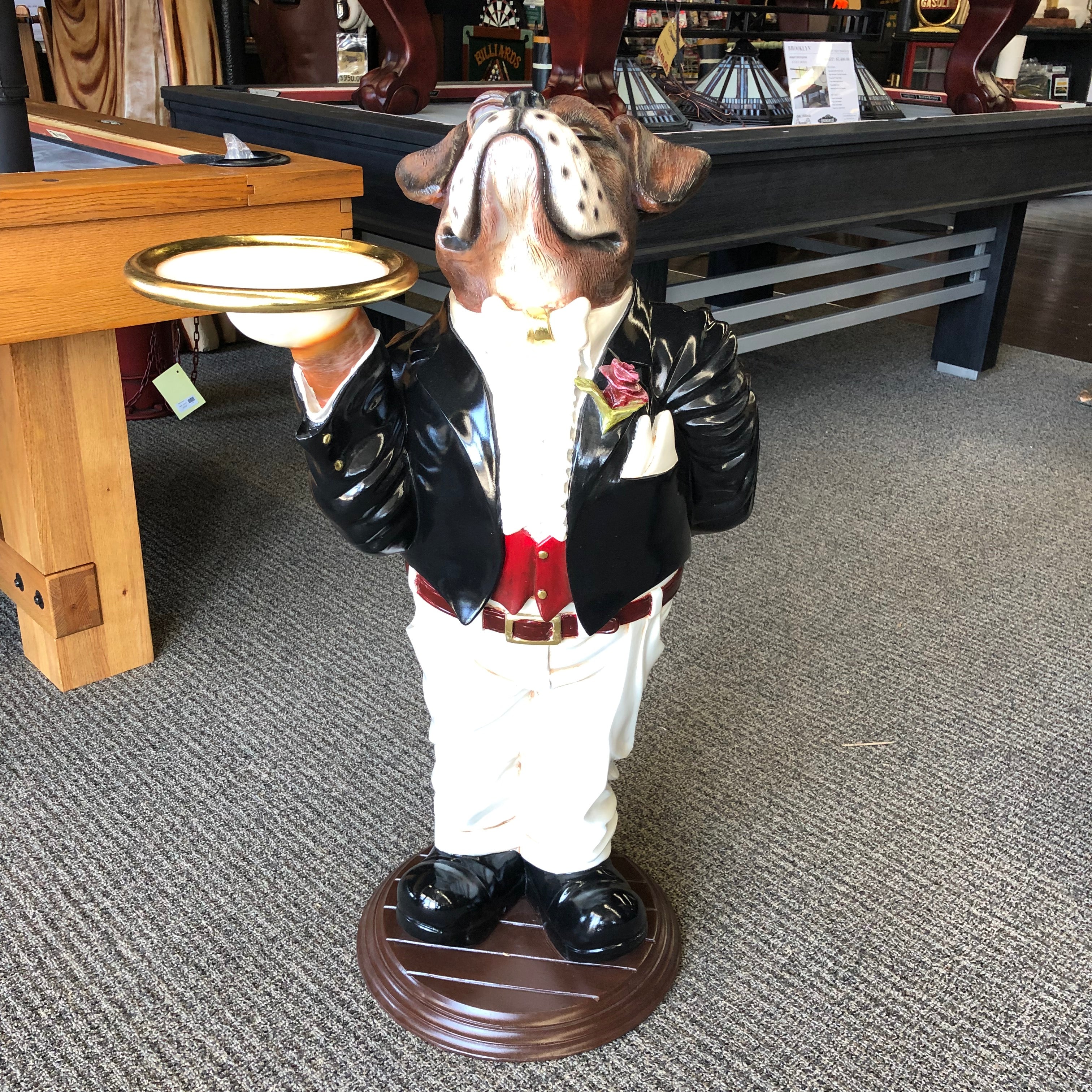 Boxer Butler Statue – D&L Billiards