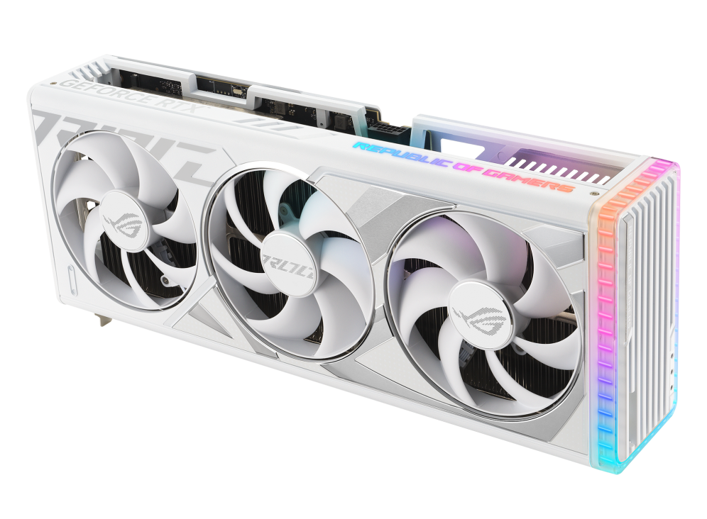 ROG Strix GeForce RTX 4080 16GB GDDR6X White OC Edition | Graphics