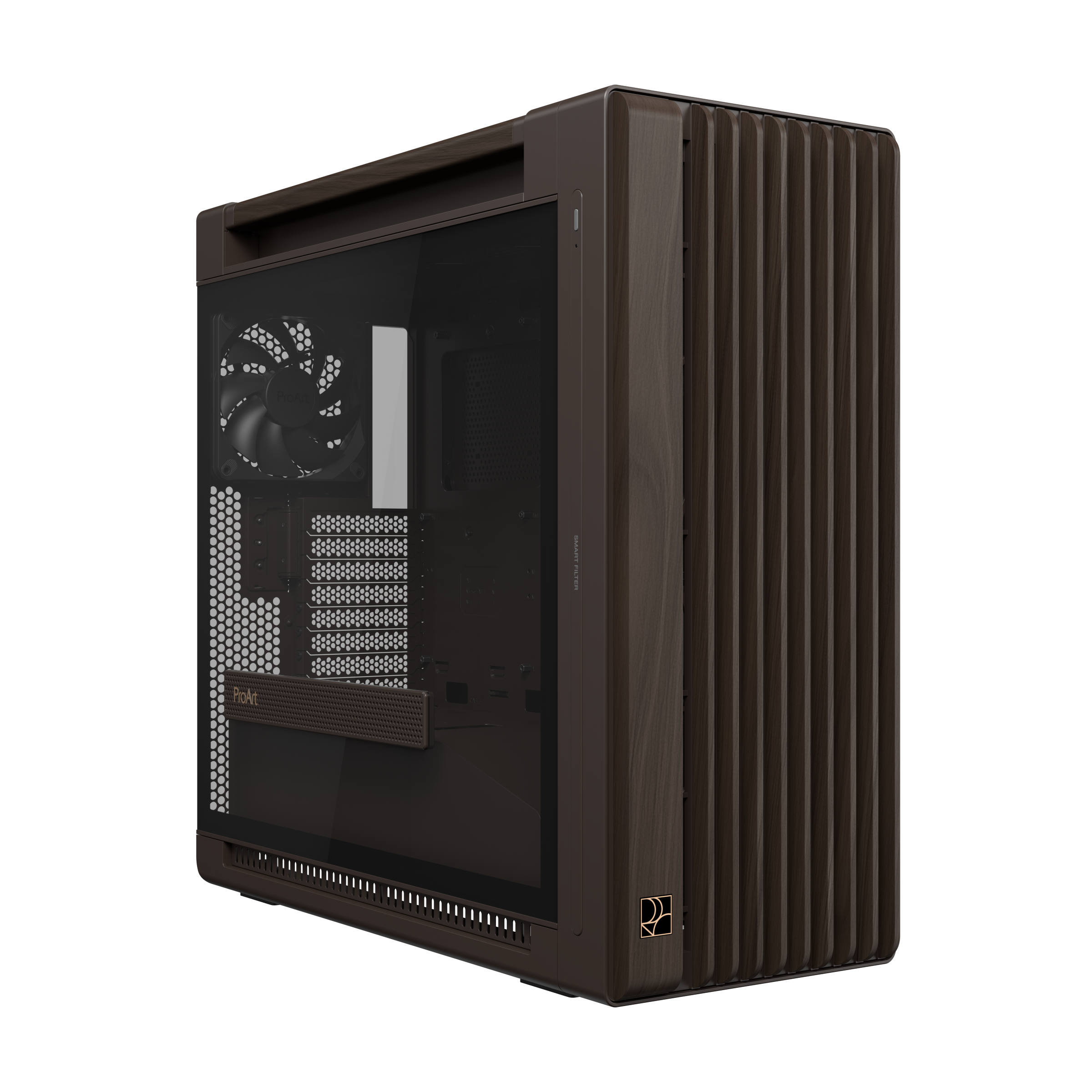 ProArt PA602 Wood Edition Retro Brown - Tempered Glass Panel