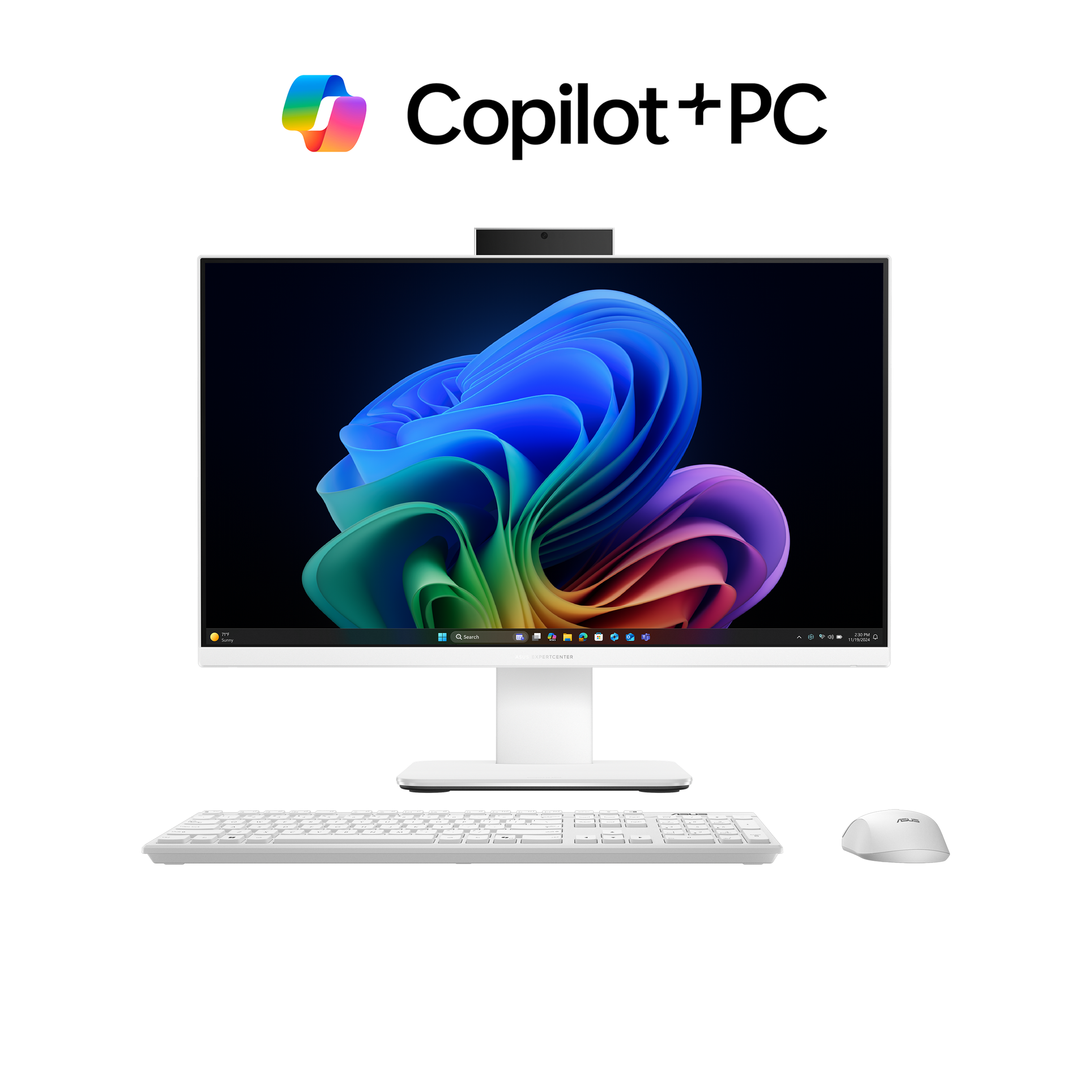 ASUS ExpertCenter P600 AiO｜AI搭載液晶一体型PC｜VESA対応