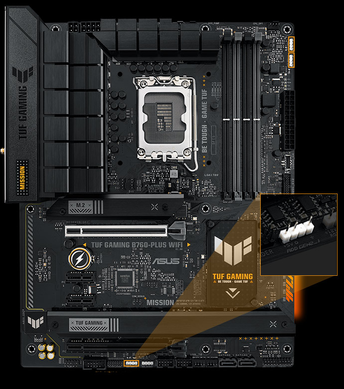 TUF GAMING B760-PLUS WIFI｜Motherboards｜ASUS USA