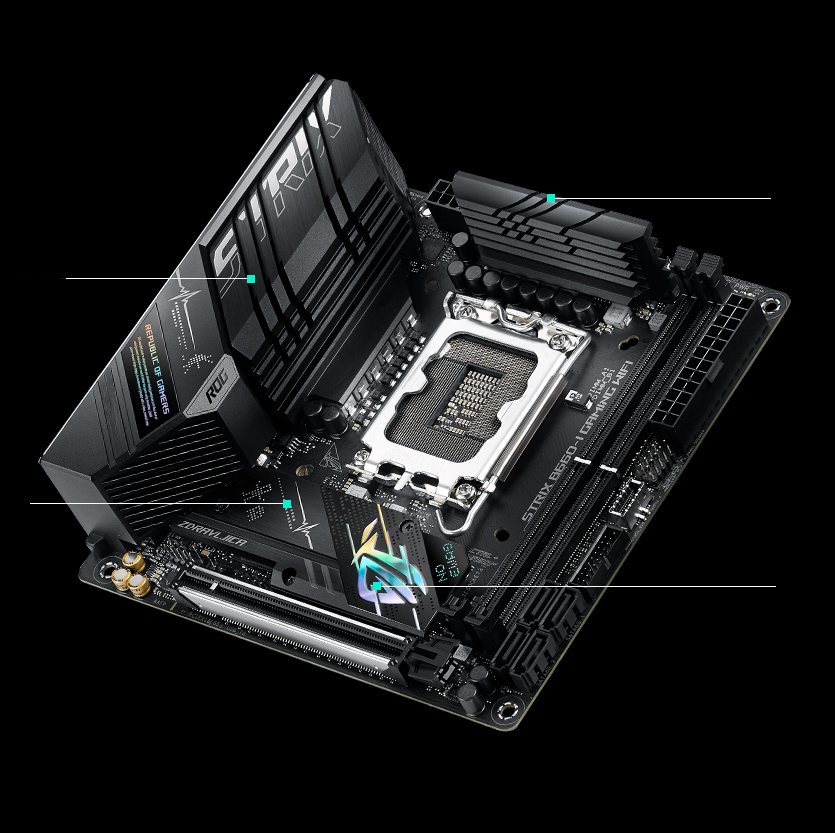 ROG STRIX B660-I GAMING WIFI | Motherboards | ROG United States