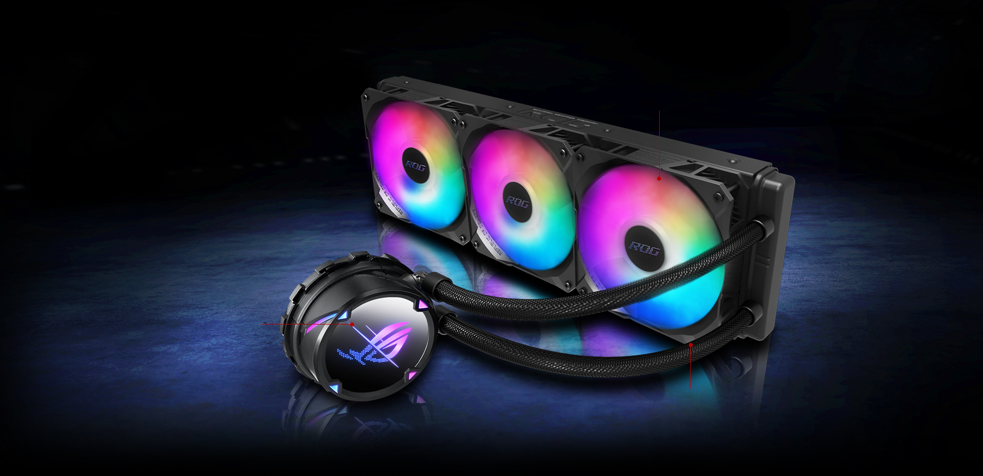 ROG STRIX LC II 360 ARGB | AIO CPU Cooler | ROG UK