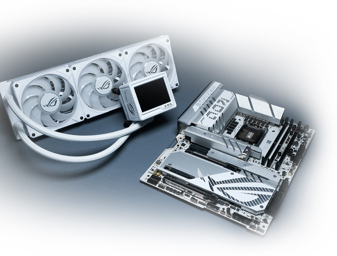 ROG RYUJIN III 360 ARGB Extreme White Edition | ROG Ryujin