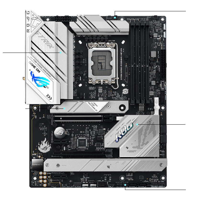 ROG STRIX B760-A GAMING WIFI D4 | Motherboards | ROG United States