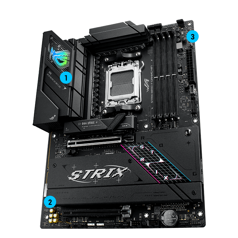 ROG STRIX B850-F GAMING WIFI | ROG Strix | Gaming Motherboards