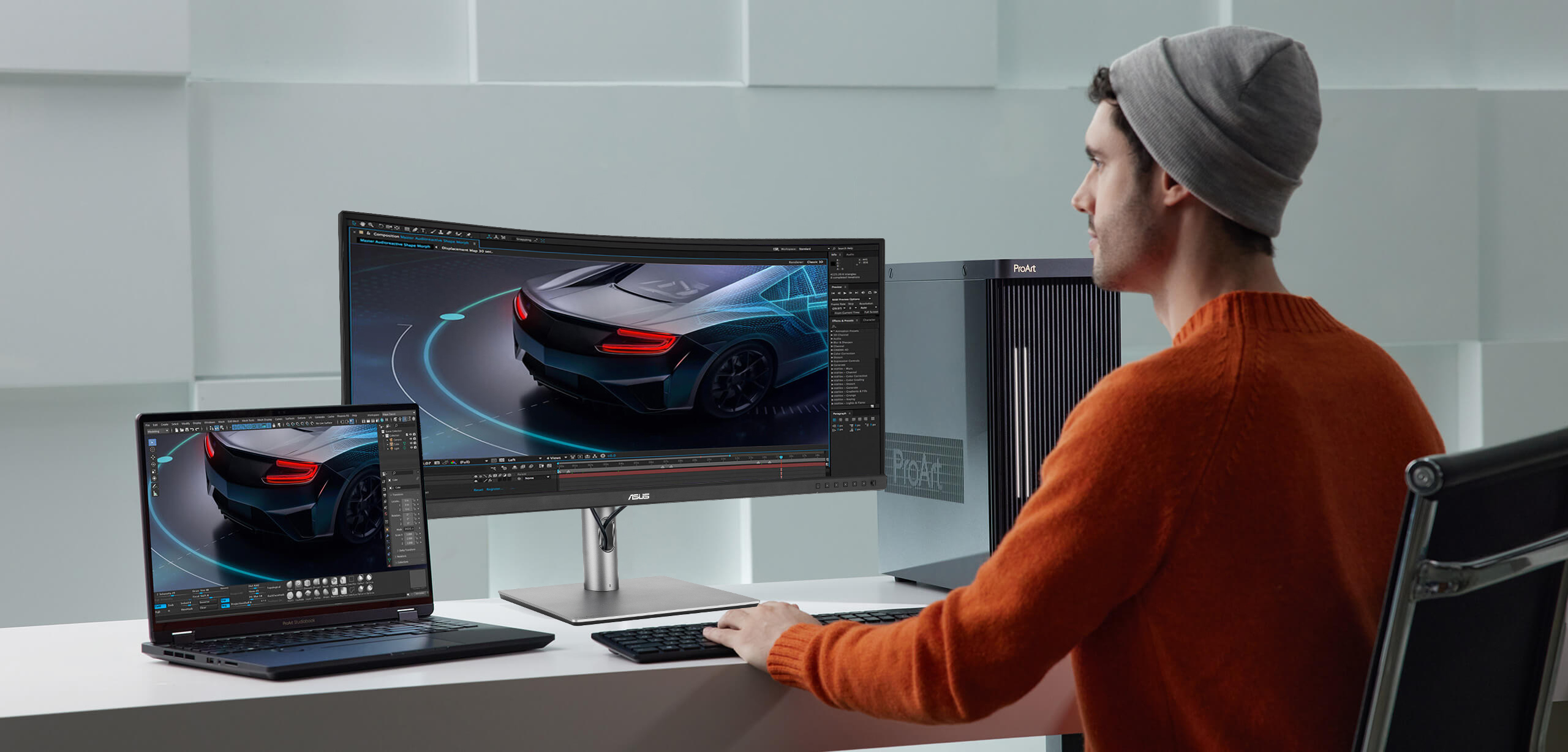 ProArt Display PA34VCNV｜モニター｜ASUS 日本