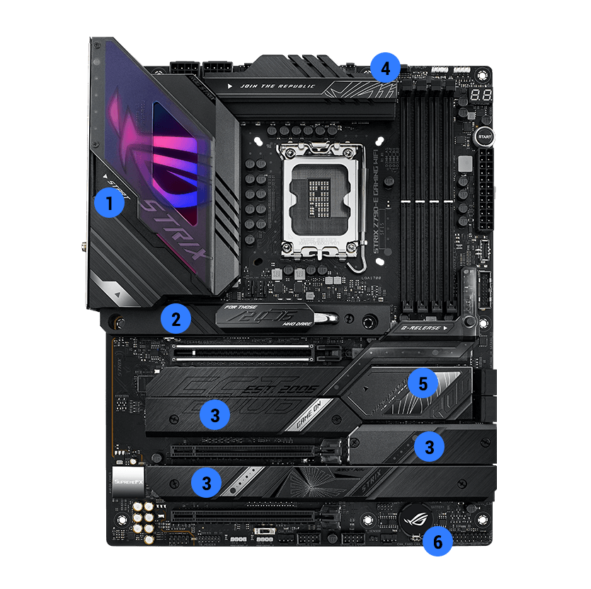 ROG STRIX Z790-E GAMING WIFI | Motherboards | ROG Canada