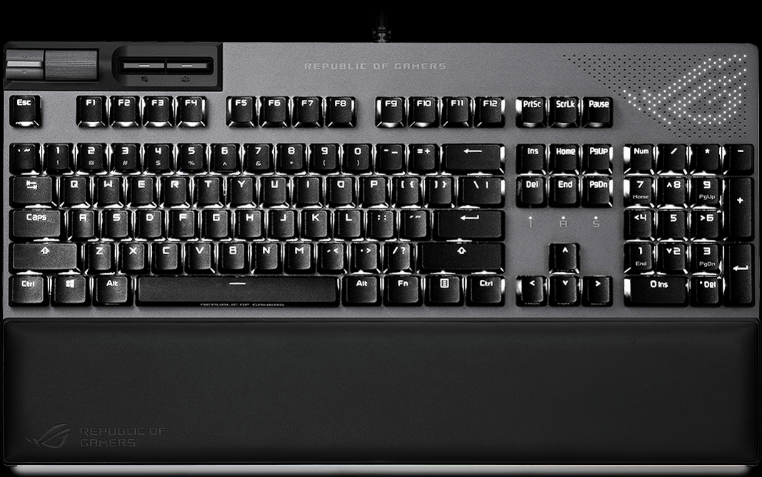 ROG Strix Flare II Animate Gaming Keyboard | PBT Keycaps | Gaming