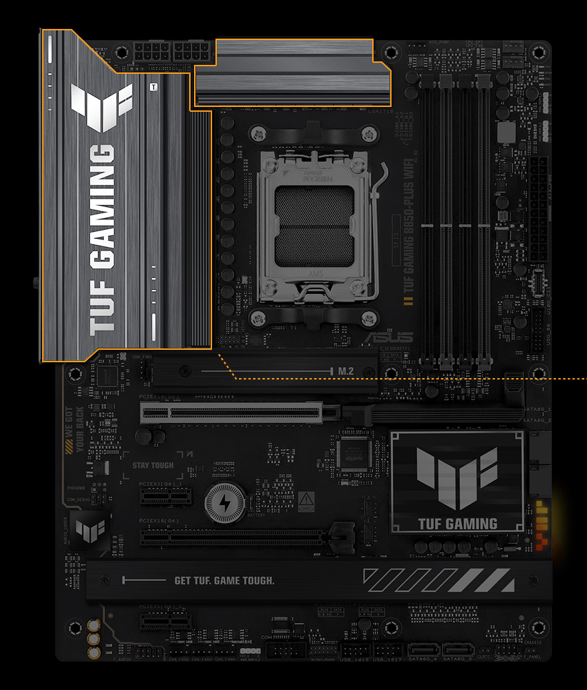 TUF GAMING B850-PLUS WIFI｜マザーボード｜ASUS 日本