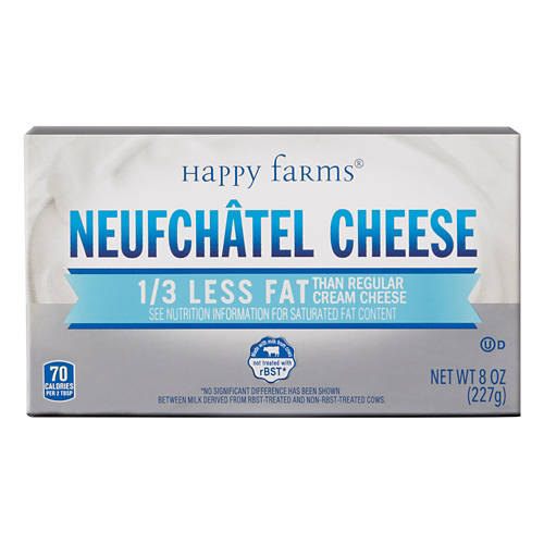 Happy Farms Neufchatel Cheese, 8 oz