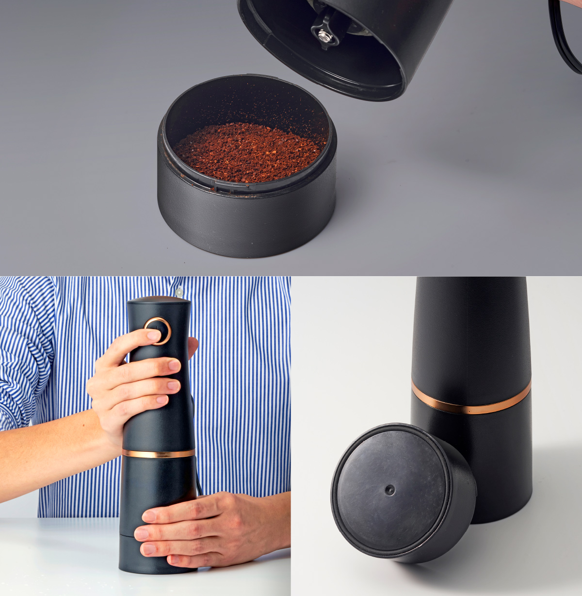 DOSHISHA 電動コーヒーミルかき氷器｜Coffee mill Ice shaver