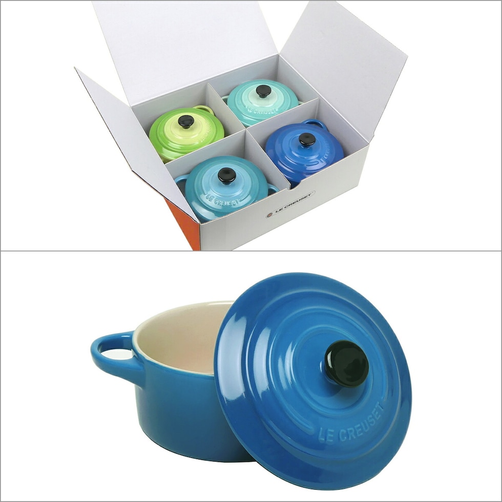 dショッピング |ルクルーゼ （ル・クルーゼ） ミニココット 10cm 4個