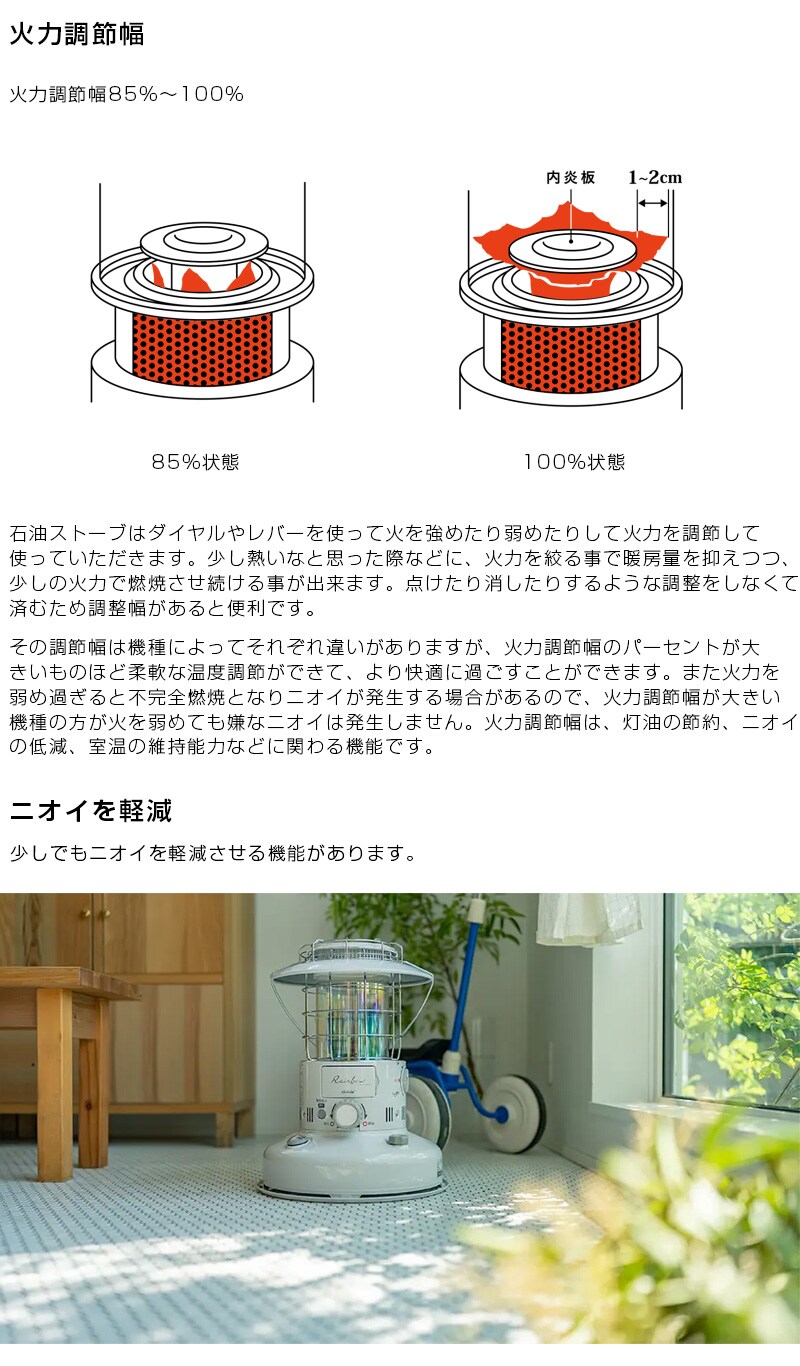 dショッピング |トヨトミ 対流形 石油ストーブ グレー (コンクリ17畳