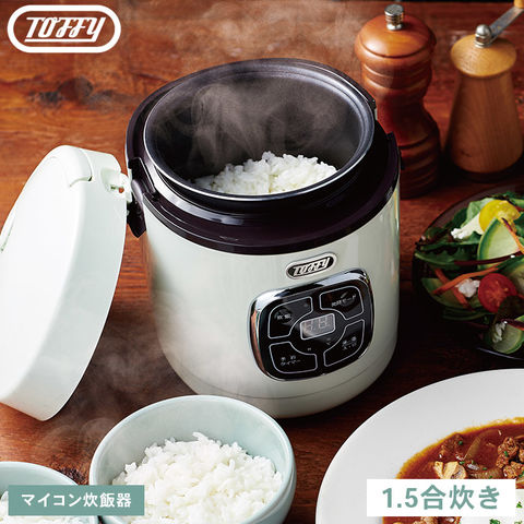 dショッピング |Toffy マイコン炊飯器/ K-RC2-AW K-RC2-PA K-RC2-SP
