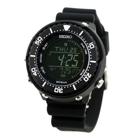 dショッピング |セイコー フィールドマスター LOWERCASE デジタル