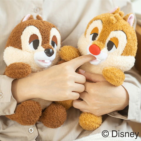 dショッピング |甘噛みハムハム チップ デール 癒しグッズ ぬいぐるみ