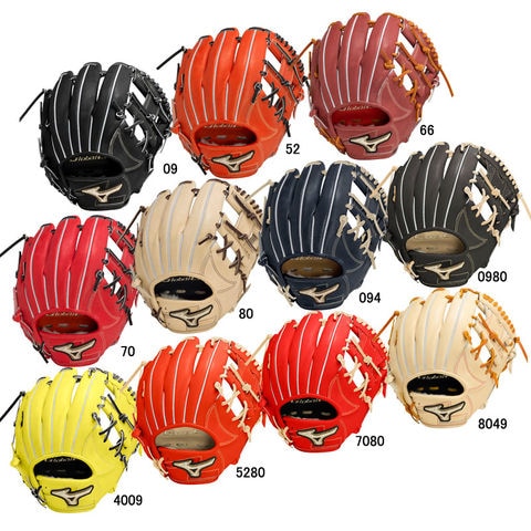 ミズノ MIZUNO グローバルエリート 硬式 内野手用グローブ 1AJGH22323 5806