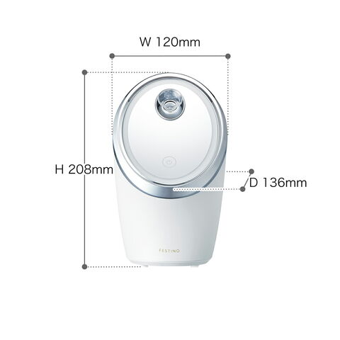 dショッピング |［ FESTINO Facial Cleansing Nano Steamer
