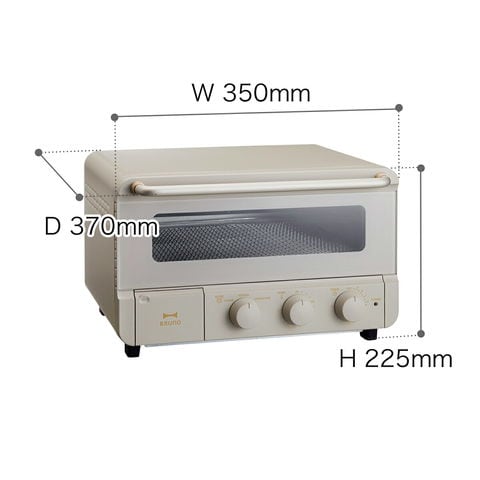 dショッピング |［ BRUNO crassy+ スチーム＆ベイクトースター