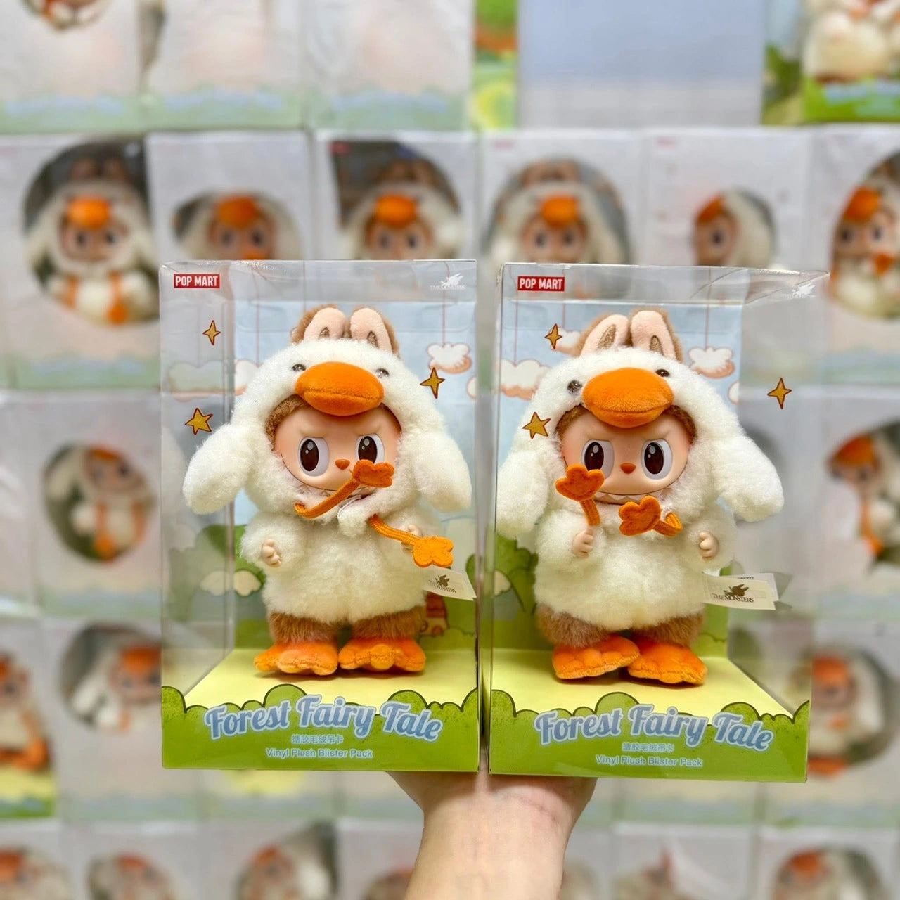 POP MART THE MONSTERS LABUBU Forest Fairy Tale Series Duck Vinyl