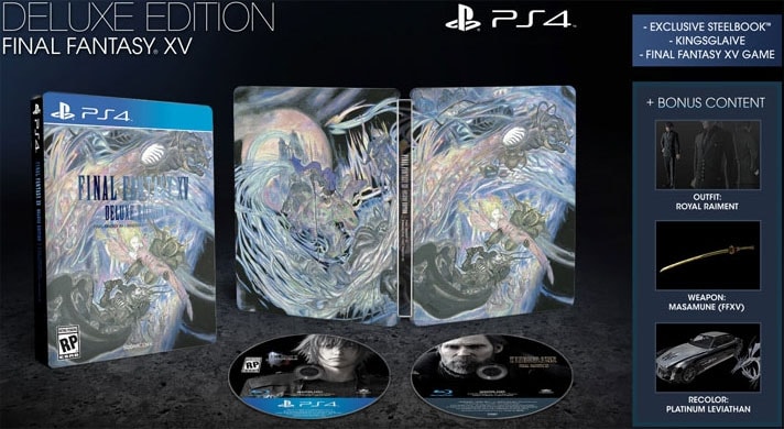 FF15の初回・予約購入特典 - FF15（ファイナルファンタジー15） 攻略