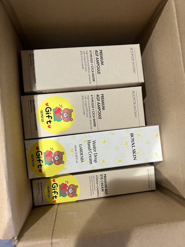 Qoo10] BOOM DE AH DAH プレミアム4gfアンプル80ml（明るい