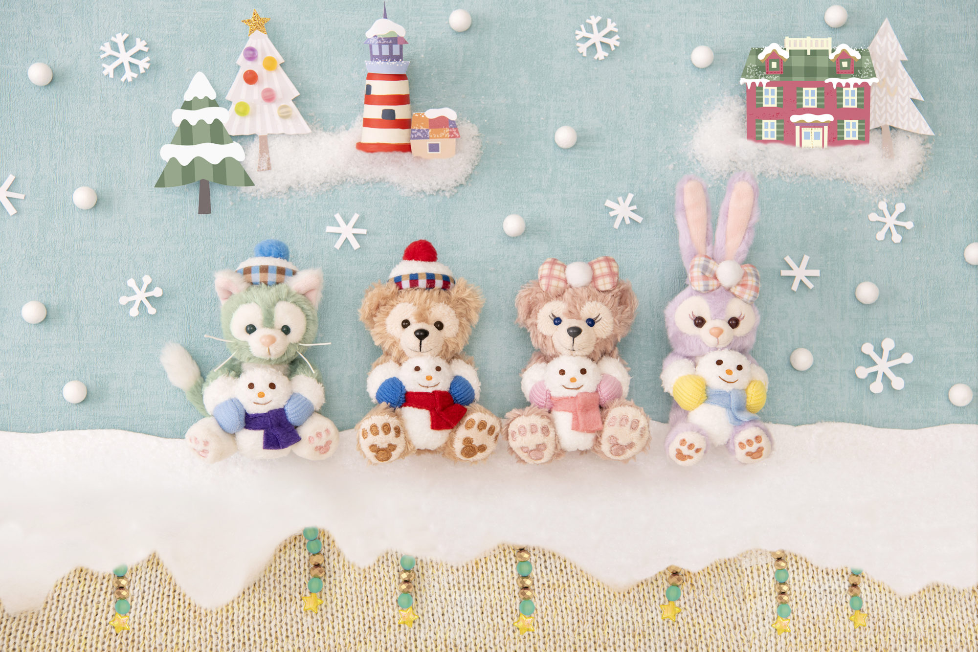 dp!】ダッフィー＆フレンズの冬グッズ「Jolly Winter Holiday